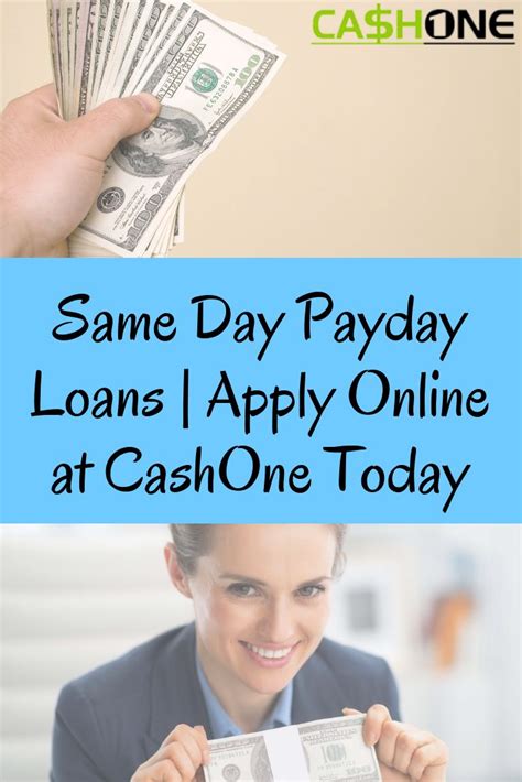 Online Cash Advance Loans Same Day